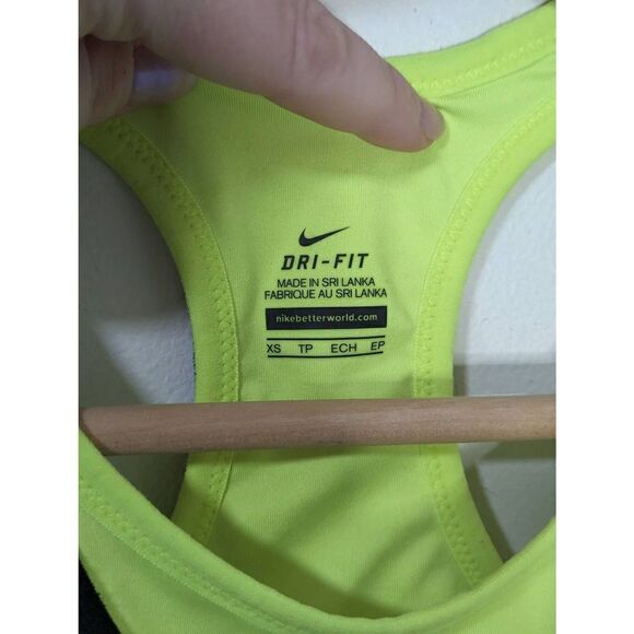 Nike Dri-Fit Racerback Tank Top with Built-in Bra - Size XS - Picture 6 of 6